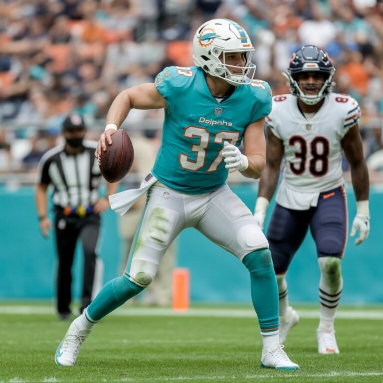 Miami Dolphins vs Chicago Bears Match Player Stats