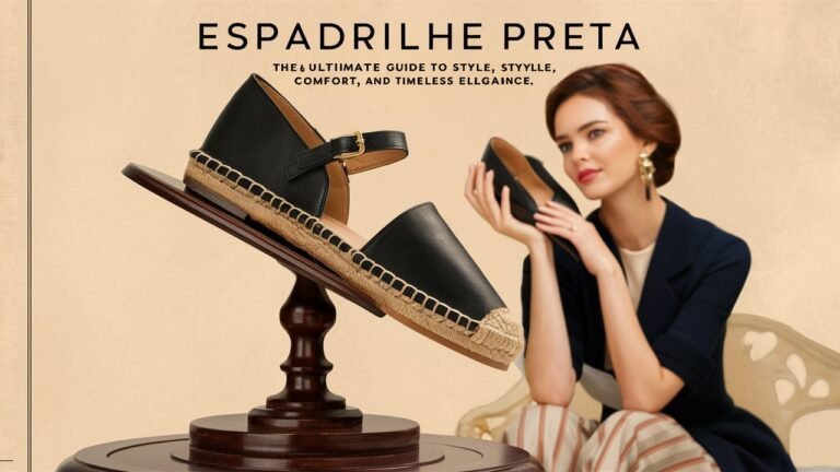 Espadrilhe Preta