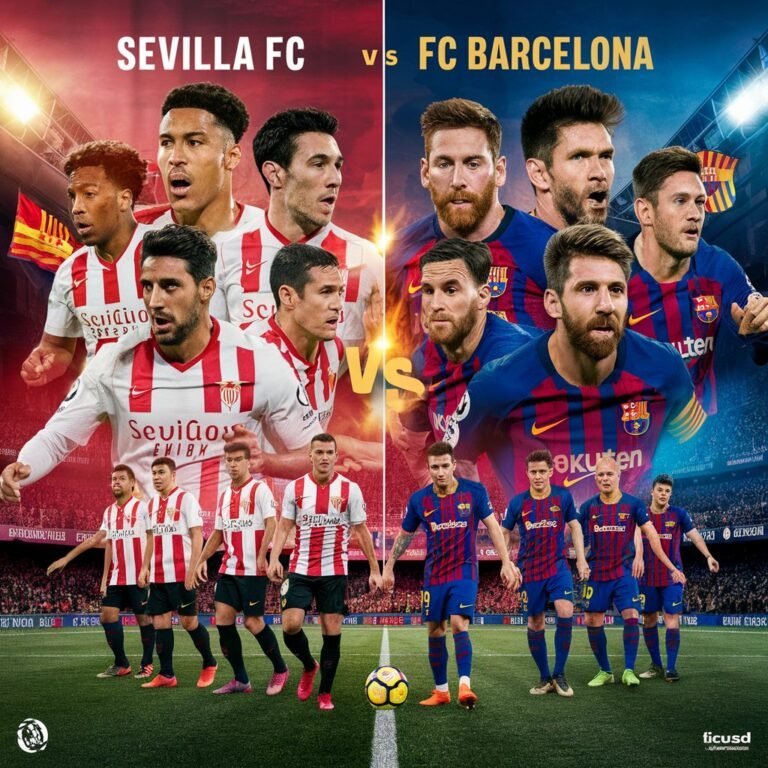 Sevilla FC vs FC Barcelona Lineups