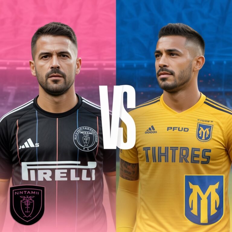 Inter Miami vs Tigres UANL timeline